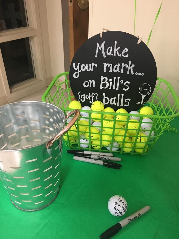 Golf Graduation Party Ideas
