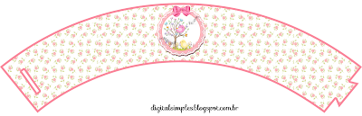 Beauty Birds Free Printable Wrappers Cupcake.