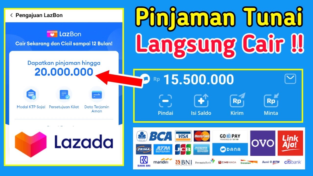 pinjam uang di lazada