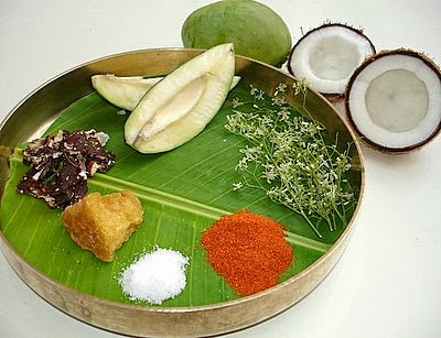 Ugadi Pachadi Ingredients