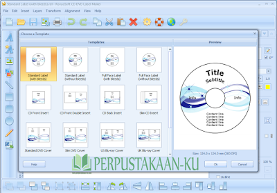 Ronyasoft CD DVD Label Maker 3.2.9 full - Teknologi Komputer