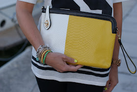 Persunmall bag, color block clutch, neon yellow nail polish, Fashion and Cookies