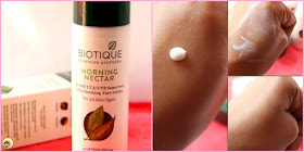 Product empties part 3. Biotique bio morning nectar ultra soothing face lotion review