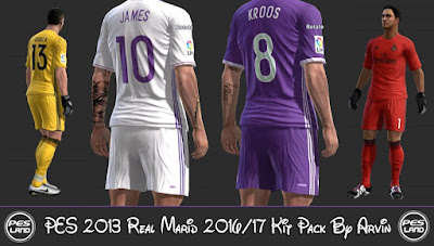 PES 2013 Real Madrid 2016/17 GDB By Arvin