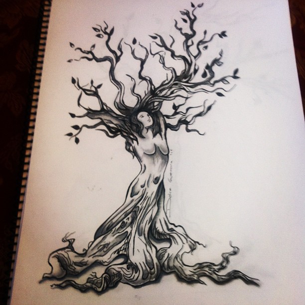 Tree of Life Tattoo Designs for Women