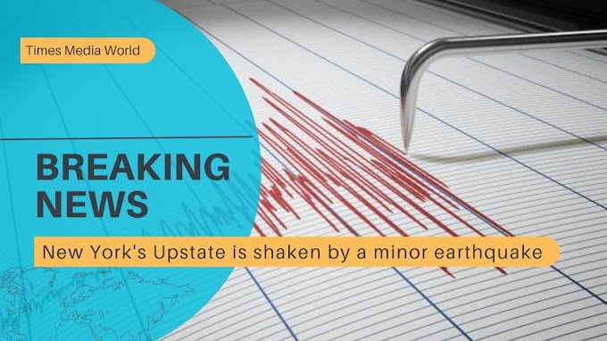 New York's Upstate is shaken by a minor earthquake