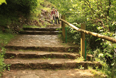 Staircase to Castellar de N'Hug