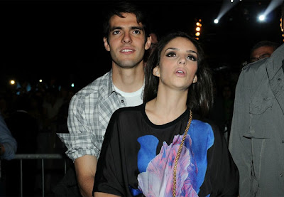 Kaka With His Wife