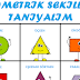 GEOMETRIK SEKILLERI TANIYALIM AFISI