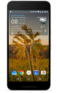 Transparent clock & weather Pro v0.99.02.26 [Paid] APK