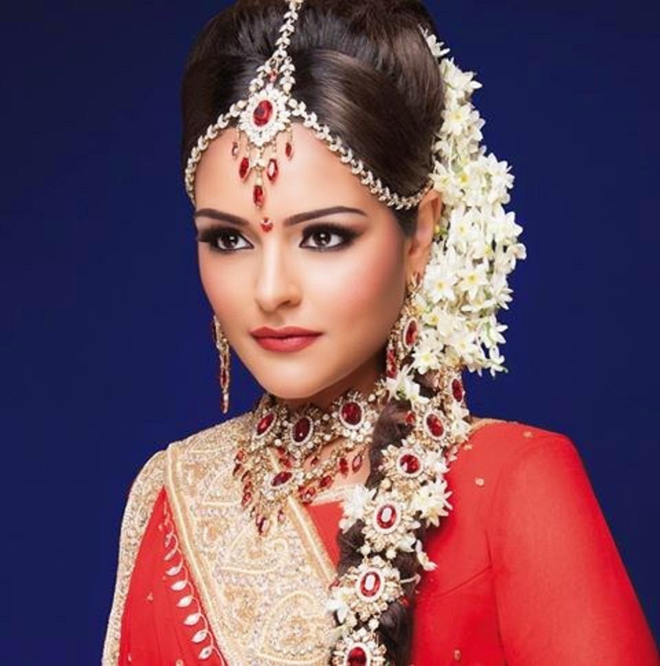 Indian Dulhan New Look Makeup Ideas 2014 For Girls Image Download