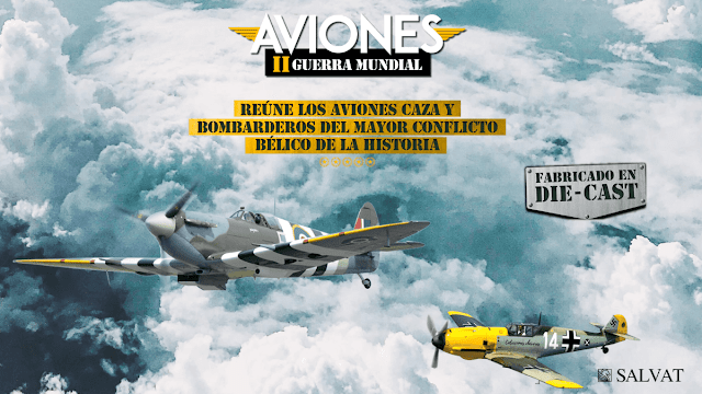 Colección Aviones de la II guerra mundial Salvat México