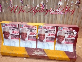 2019: President Buhari's campaign posters flood Abuja