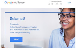 Akhirnya Blog Disetujui Adsense