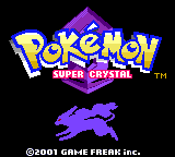 Pokemon Super Crystal Cover,Title