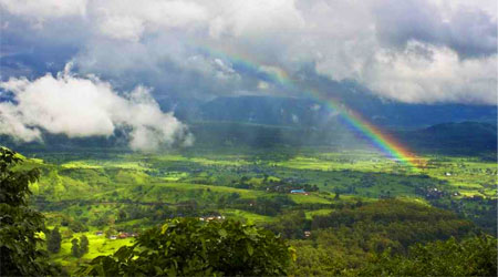 Monsoon Rainbow