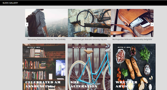 Sleek Responsive Blogger Template