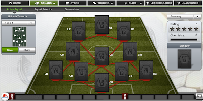 FUT 13 Formations - 4-3-2-1 - FIFA 13 Ultimate Team