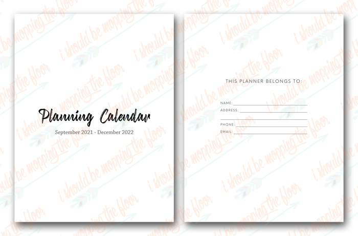 Planning Calendar on Amazon