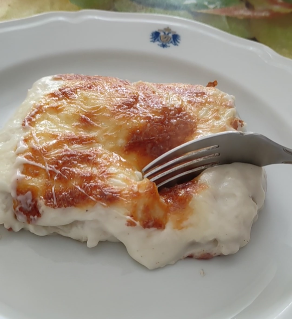 canelones de pate y pollo