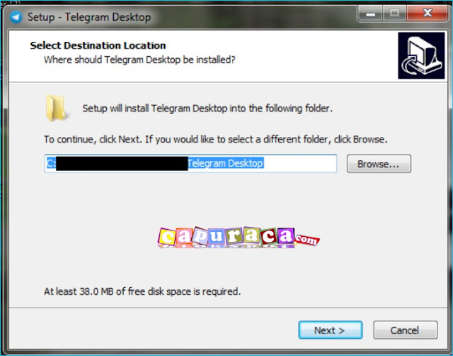 Cara instal Telegram di PC