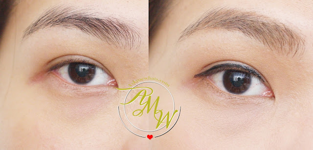 before and after photo of Happy Skin x Beauty Bar Bullseye Perfect Brow Trio Soft Brown