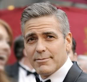 george clooney hairstyles