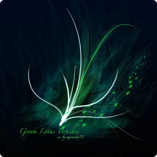 GIMP_Green_Lotus_Brushes_by_Project_GimpBC