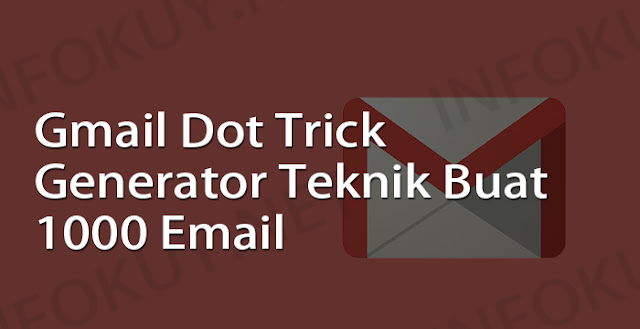 g gmail dot trick generator