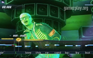 Karaoke Revolution video game dj at record decks