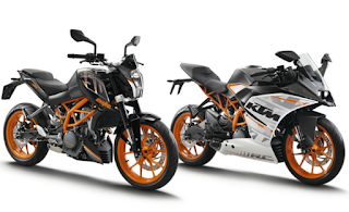 KTM Duke dan KTM RC