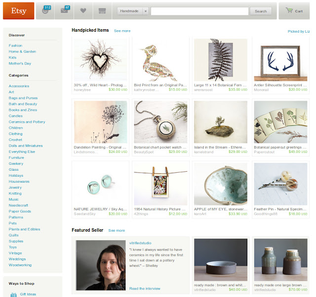 etsy front page earth day