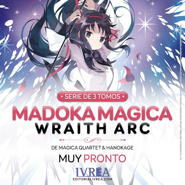 MADOKA MAGICA WRAITH ARC de Magica Quartet, Masami Hiramitsu y Hanokage