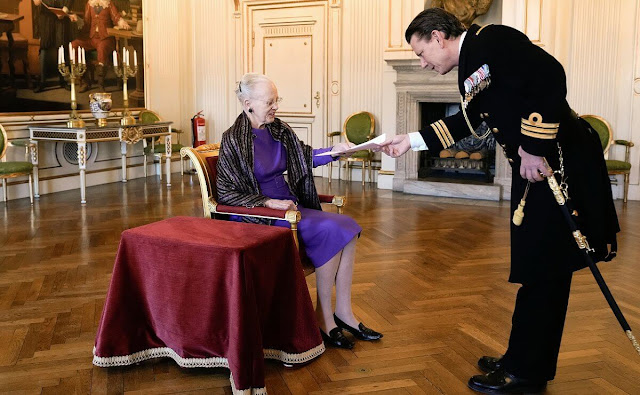 Queen Margrethe will officially abdicate on January 14, meaning that her son, Crown Prince Frederik, will become King of Denmark