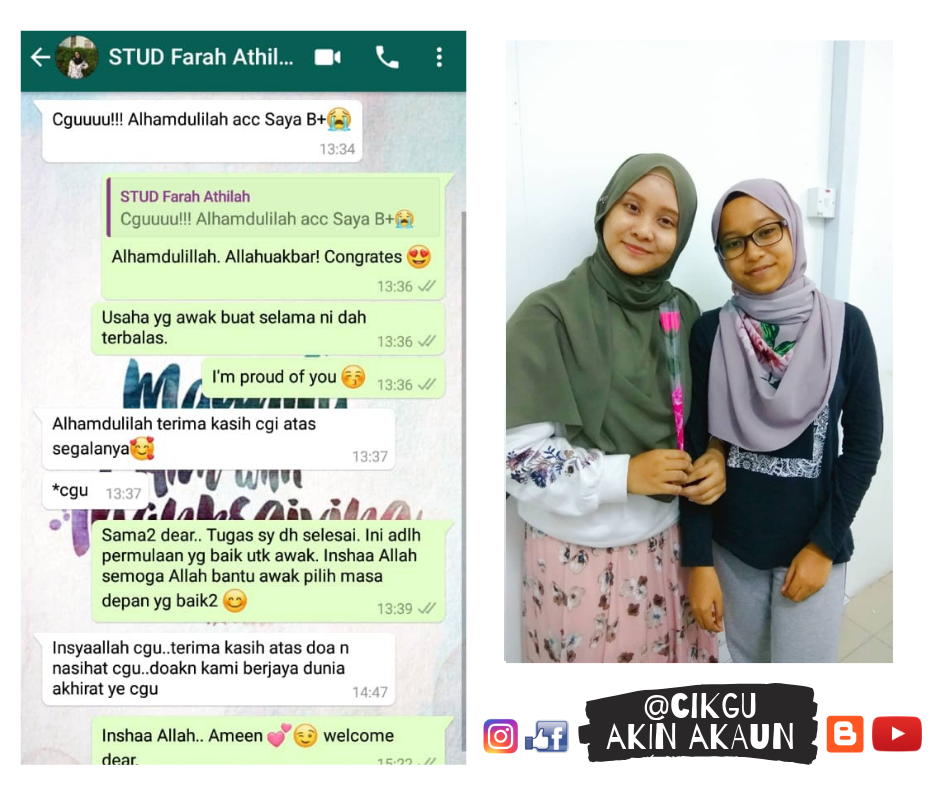 Feedback Kelas Cikgu Akin Akaun