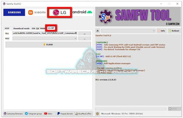 SamFw Tool 4.2 - Remove Samsung FRP, Firmware e diversas funções para  Samsung
