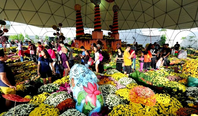 Gambar Menarik Festival Bunga Diraja - Royal Floria Putrajaya 2016