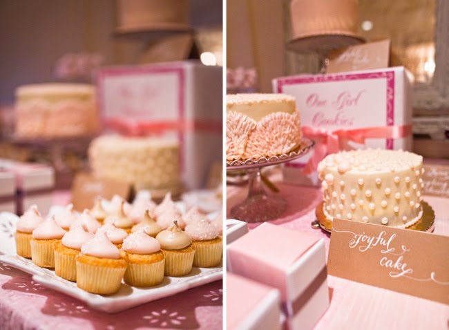 wedding dessert table