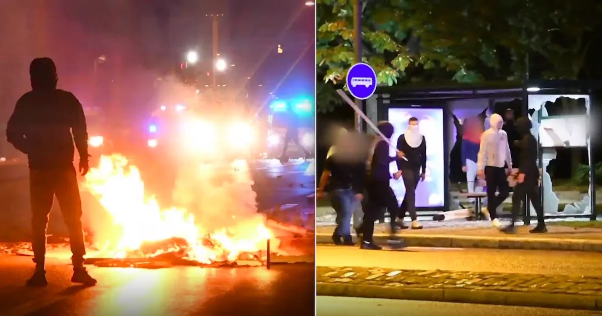 Riots Break Out In Malmo, Sweden, After Far-Right Group Burns The Quran, Video Footage Shows Clashes With Police And The Burning Of Cars