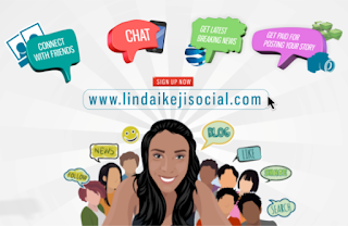 Linda Ikeji Social