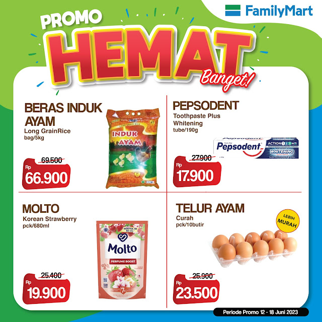 Promo HEMAT FamilyMart 12- 18 Juni 2023