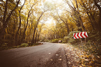 curve in a road