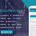 DroidRest - Rest Api Client For Android