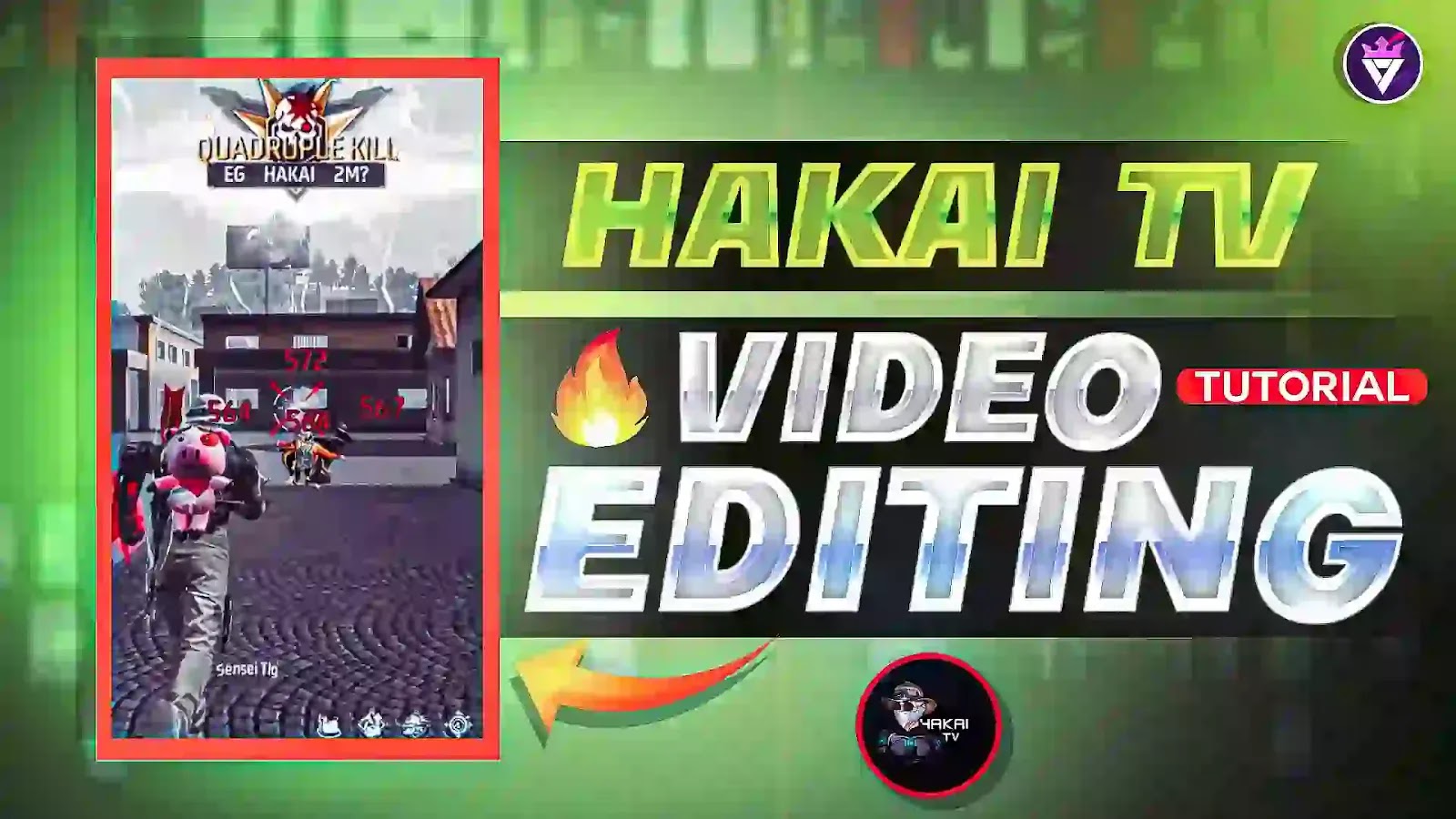Hakai Tv Viral 1 Shot 4 Kill Video Editing Pack & Tutorials
