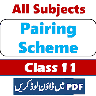 1st year pairing scheme 2024 all subjects pdf