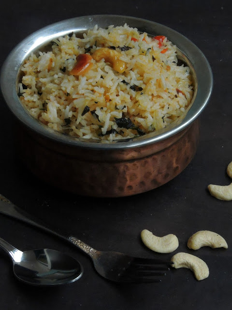 Andhra Pudhina Annam, Gluten Free Mint Rice