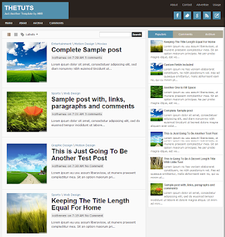 TheTuts Blogger Template