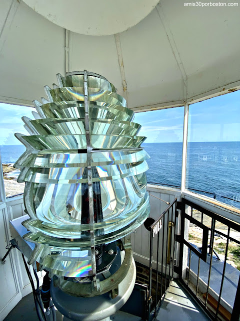 Interior del Faro Pemaquid Point Lighthouse