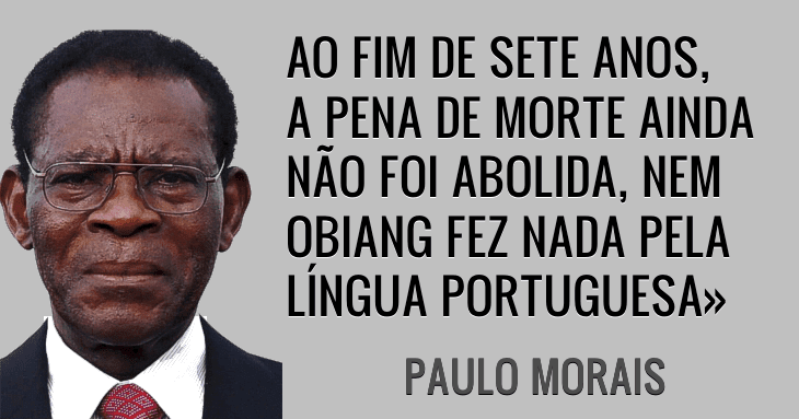 Obiang na CPLP. É chegado o momento de o convidar a sair. E já vai tarde!