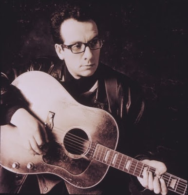 elvis, elvis costello, elvis costello and the attractions, classic rock, vintage, music, photo